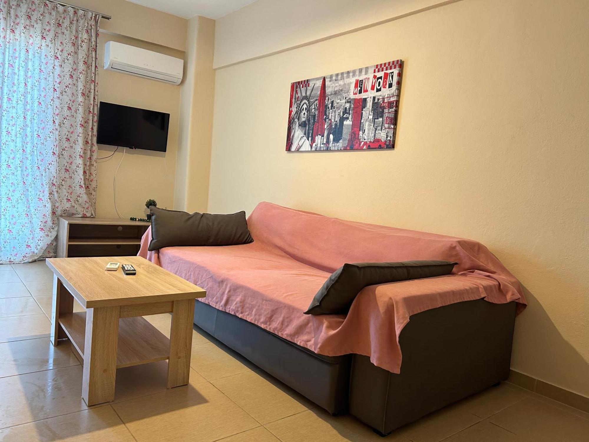 Apartamento E & F Sea View Flat Néa Péramos Exterior foto