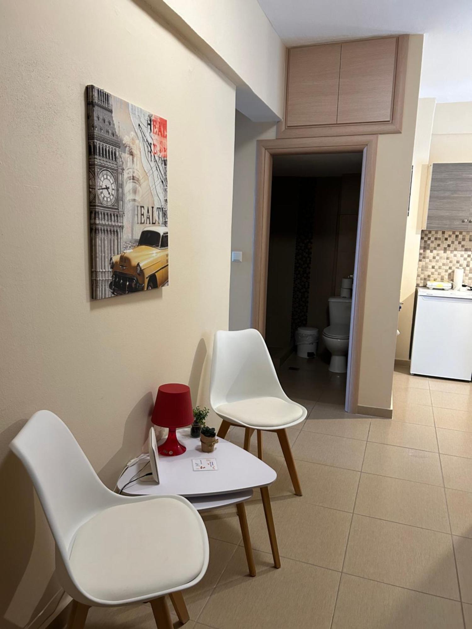 Apartamento E & F Sea View Flat Néa Péramos Exterior foto